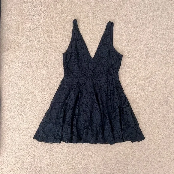 Urban Outfitters Dresses Urban Outfitters Aline Navy Lace